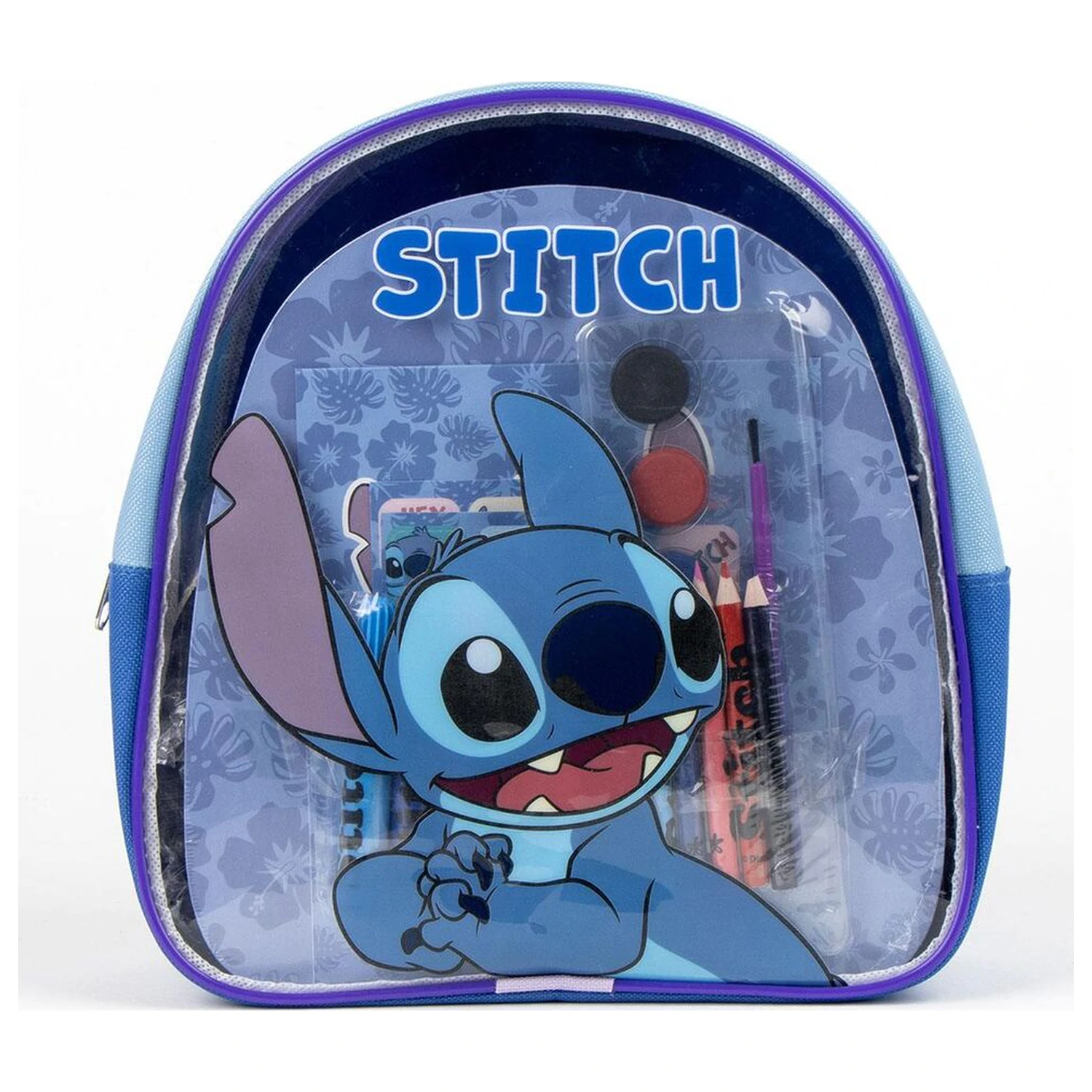 Disney Stitch Rucksack und Schreibwaren Set Produktfoto