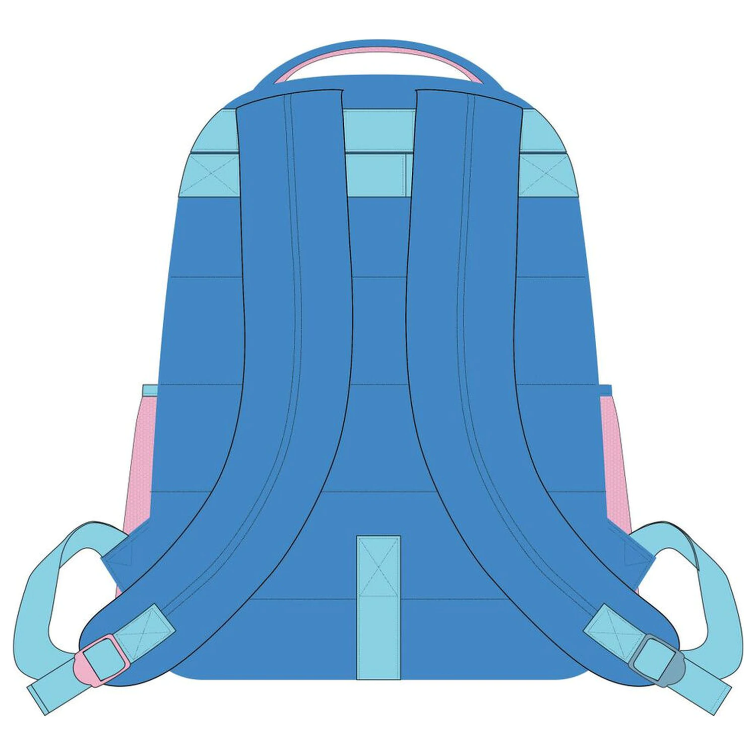 Disney Stitch anpassbarer Rucksack 42cm Produktfoto