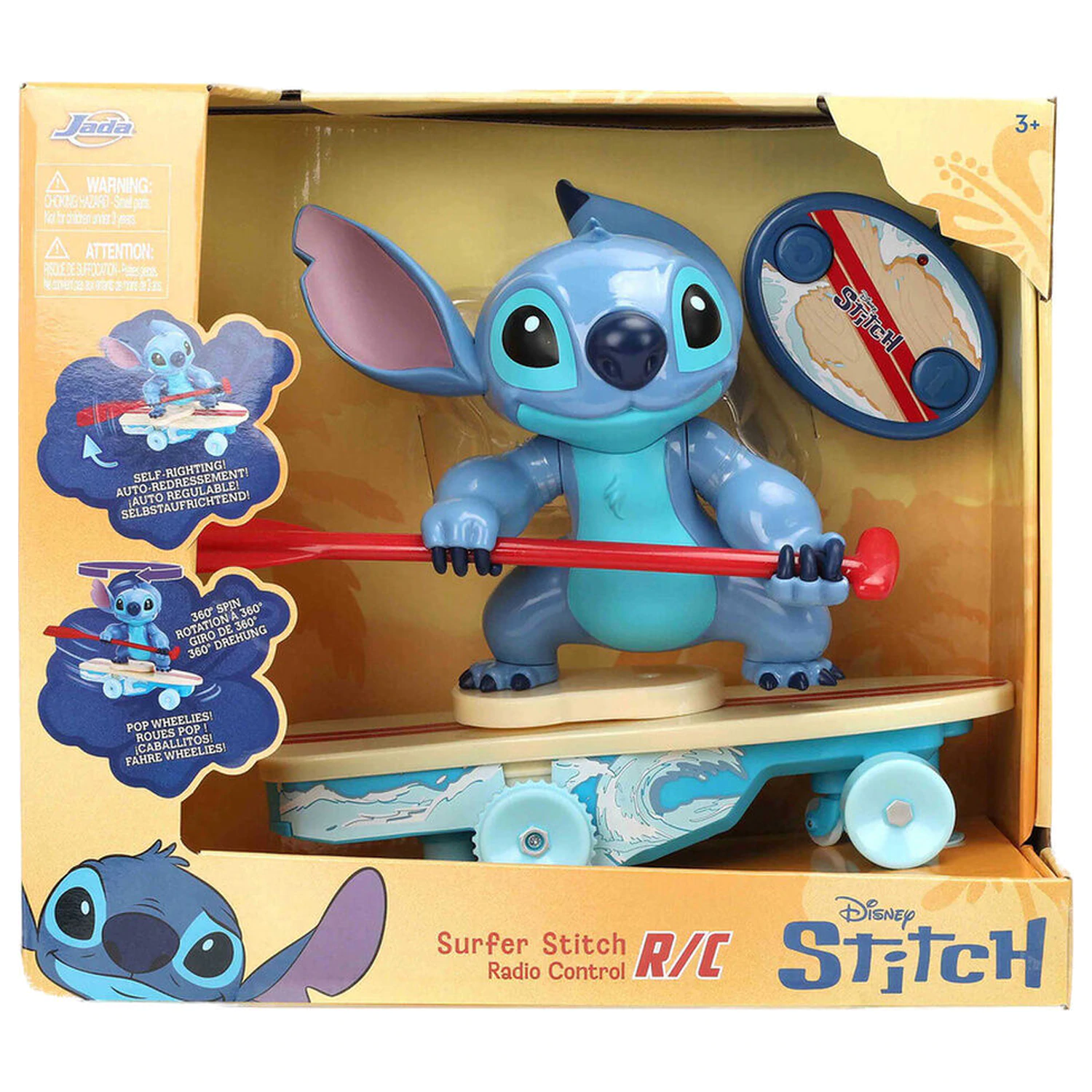 Disney Stitch funkferngesteuertes Surfbrett Produktfoto