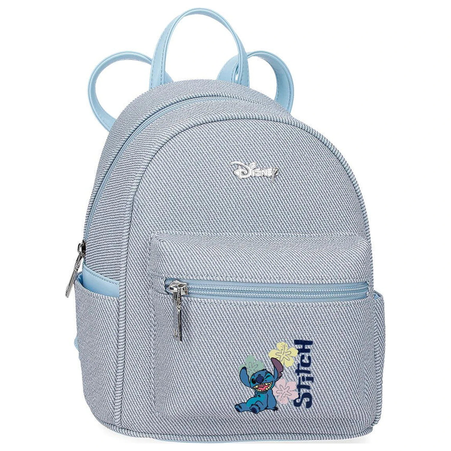 Disney Stitch Tiki walking Rucksack denim 23cm Produktfoto