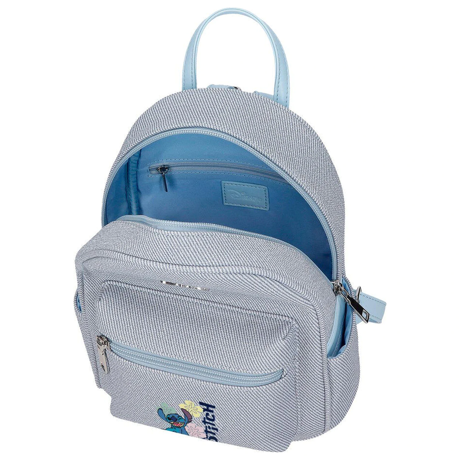 Disney Stitch Tiki walking Rucksack denim 23cm Produktfoto