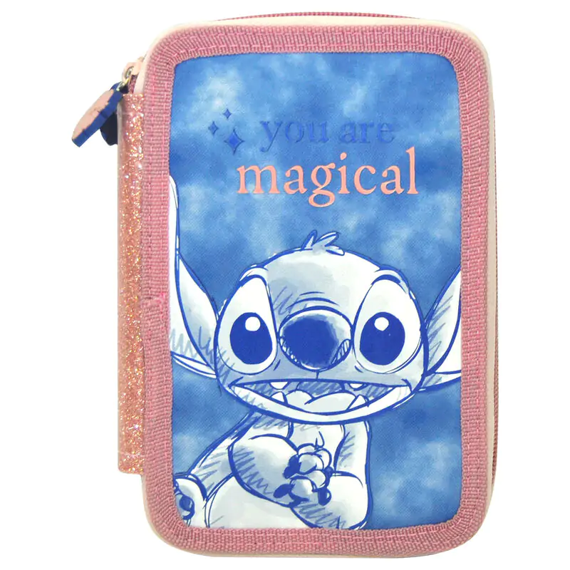 Disney Stitch gefülltes Dreifaches Mäppchen Produktfoto