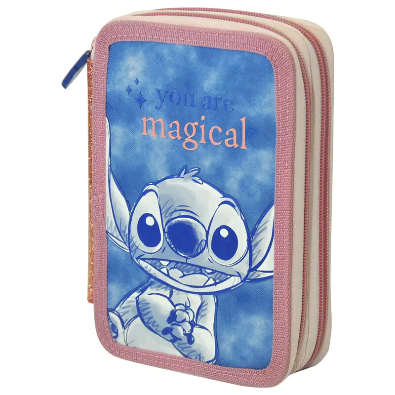 Disney Stitch gefülltes Dreifaches Mäppchen Produktfoto