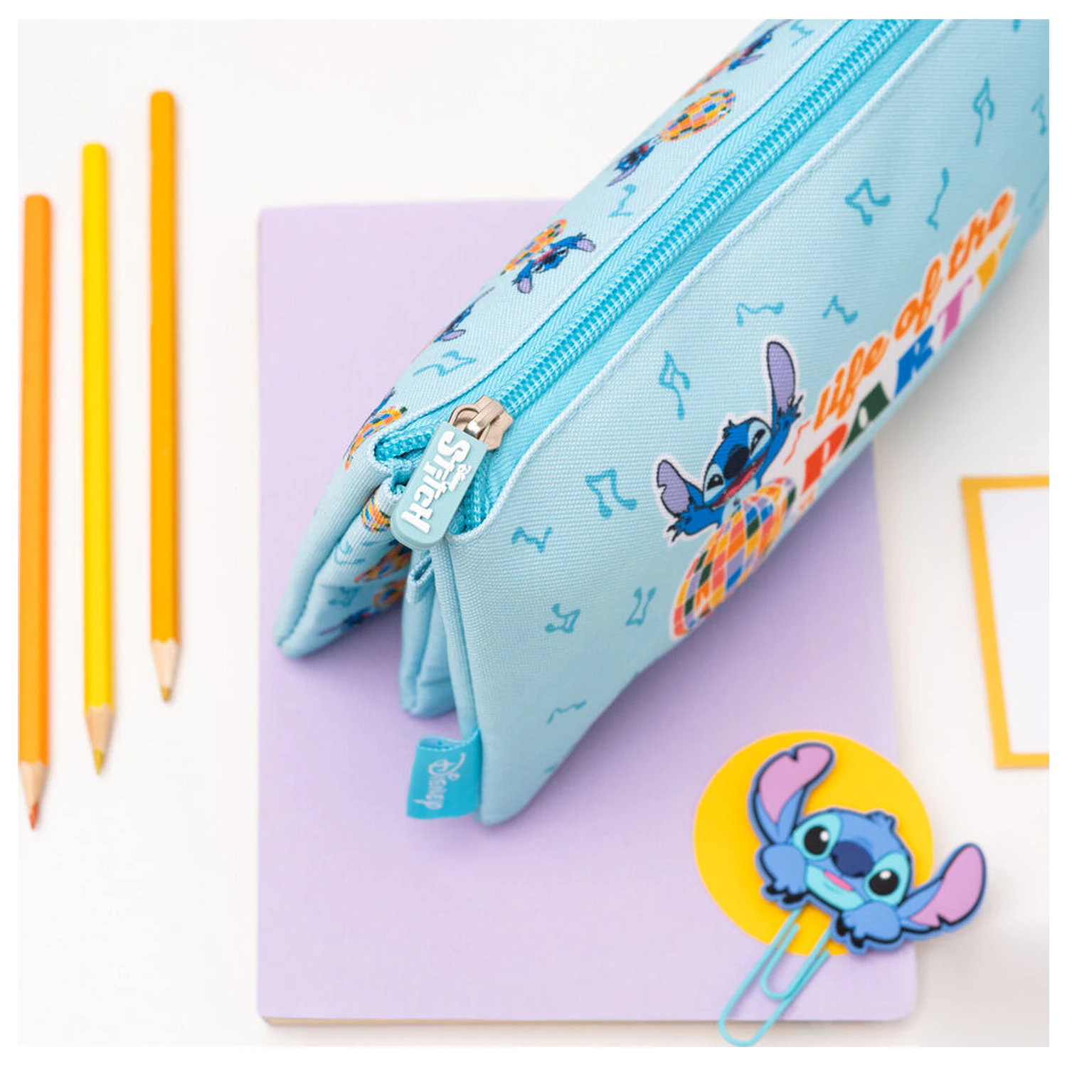 Disney Stitch dreifaches Federmäppchen Produktfoto
