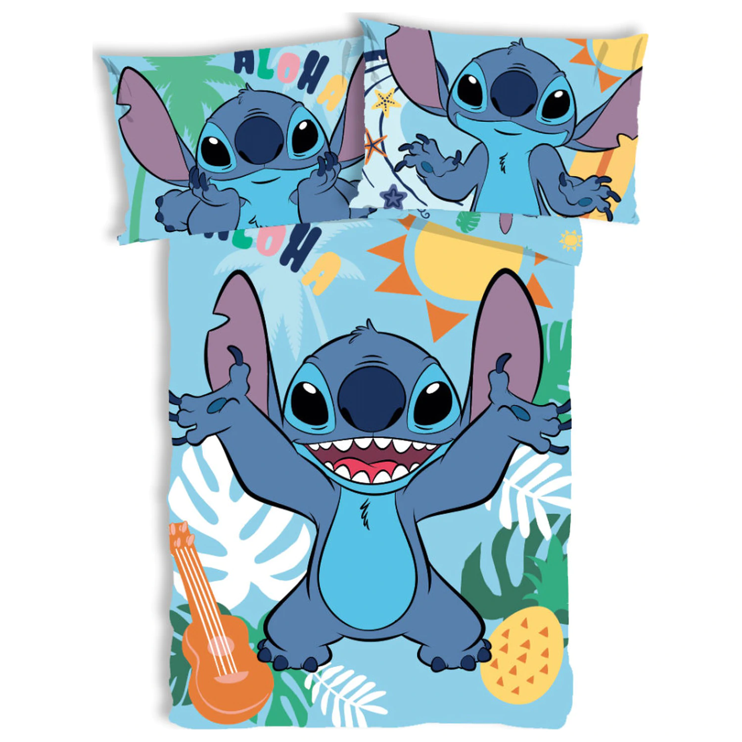 Disney Stitch Tropical Paradise Kinder Bettbezug Produktfoto