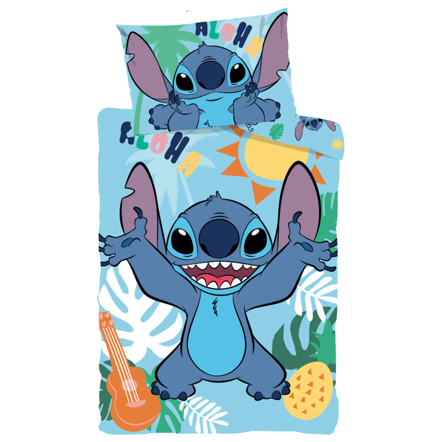 Disney Stitch Tropical Paradise Kinder Bettbezug Produktfoto