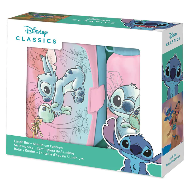 Disney Stitch Lunchbox und Aluminium Flasche 500ml termékfotó