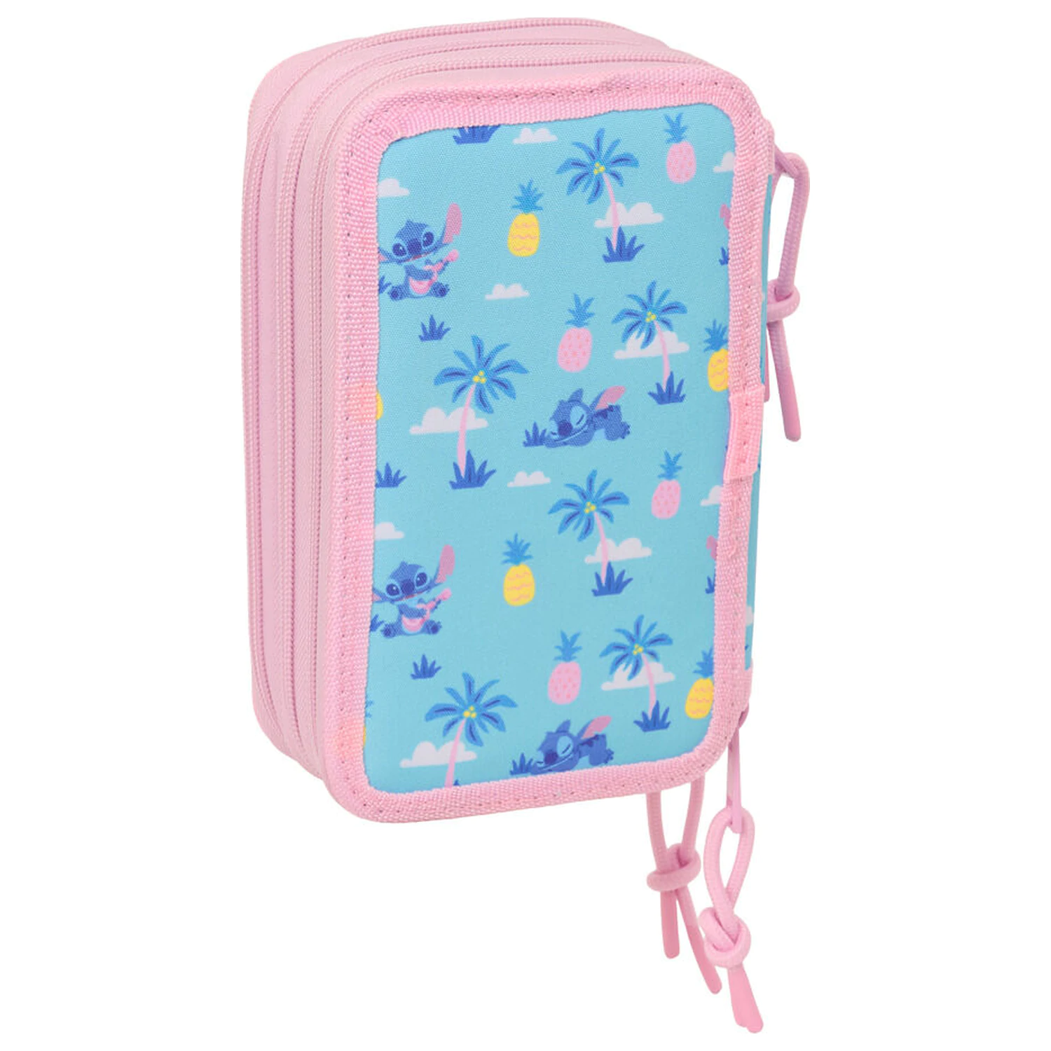 Disney Stitch Waves dreifaches Federmäppchen 37-teilig Produktfoto