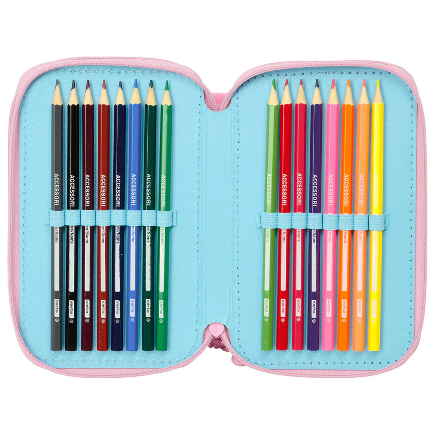 Disney Stitch Waves dreifaches Federmäppchen 37-teilig Produktfoto