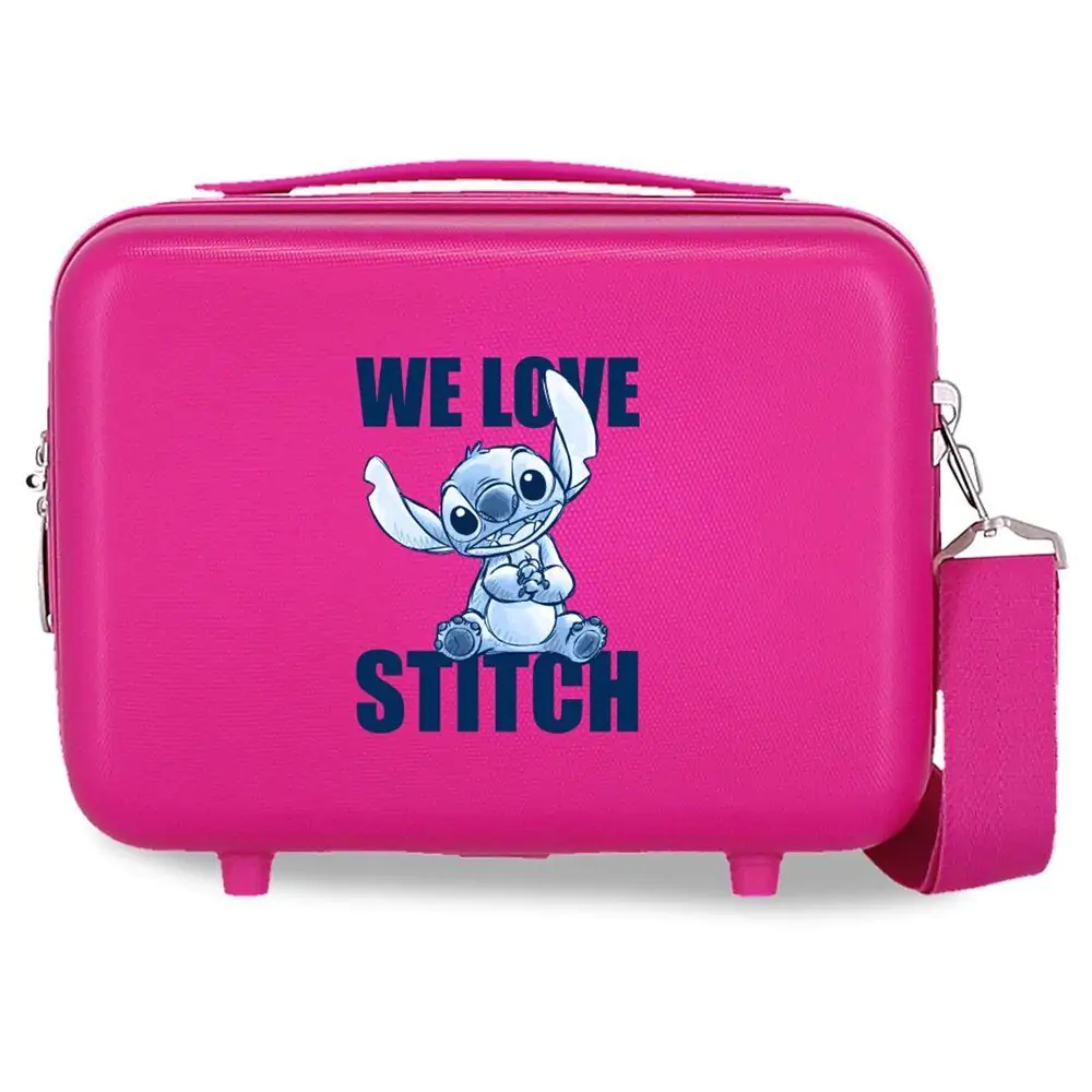 Disney Stitch We Love Anpassungsfähig ABS Kosmetiktasche Produktfoto