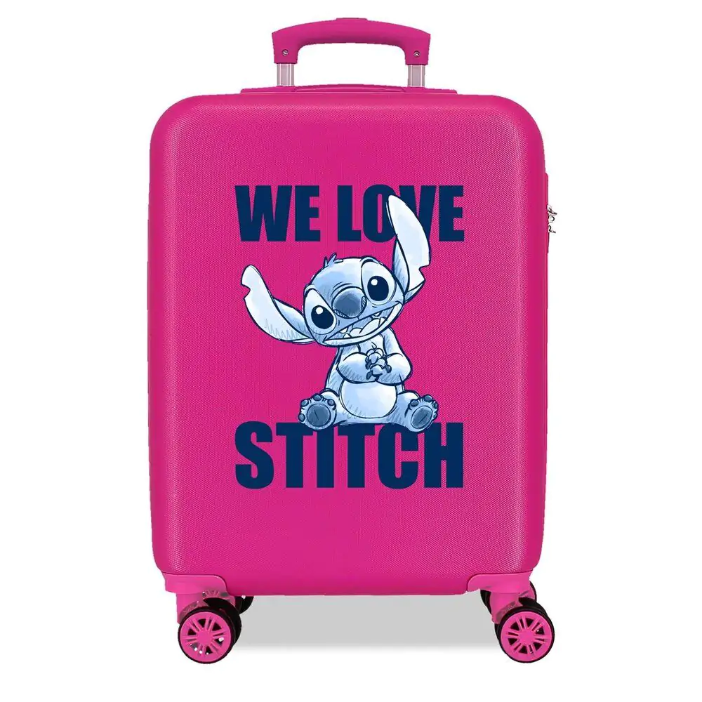 Disney Stitch We Love ABS Trolley Koffer 55cm Produktfoto