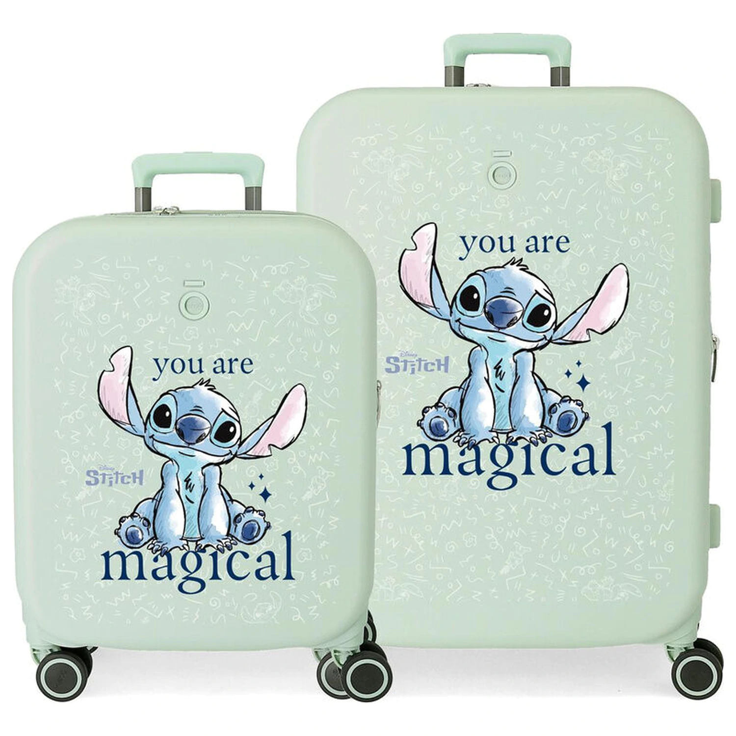 Disney Stitch You Are Magical Set 2 ABS Trolley-Koffer 55-70cm Produktfoto