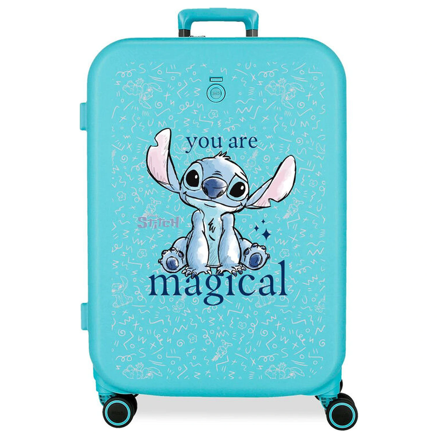 Disney Stitch You Are Magical ABS Trolley-Koffer 70cm Produktfoto