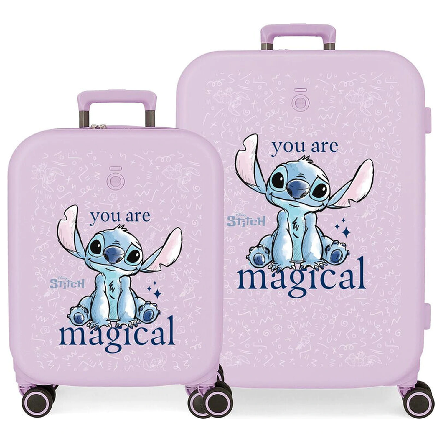 Disney Stitch You Are Magical Set 2 ABS Trolley-Koffer 55-70cm Produktfoto