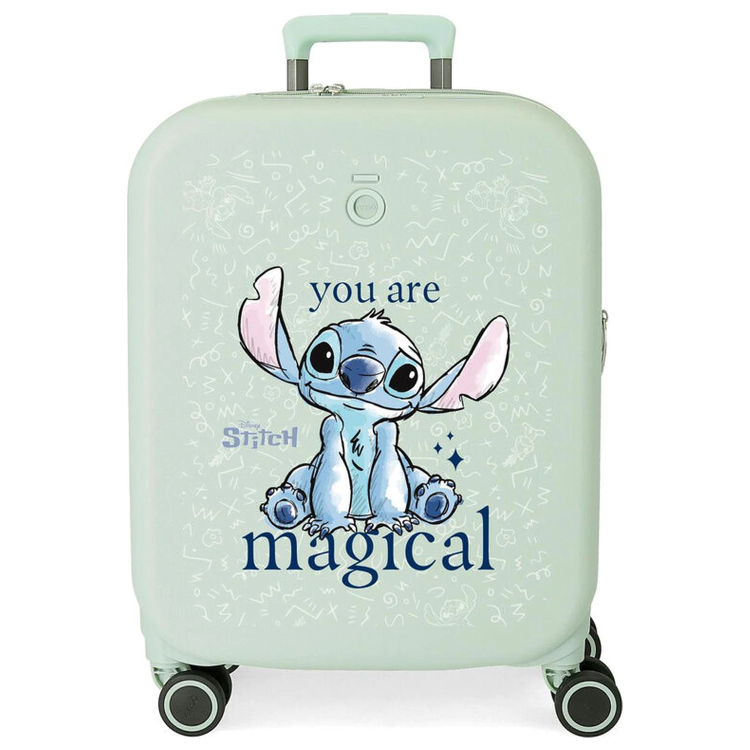 Disney Stitch You Are Magical Erweiterbarer ABS Trolley Koffer 55cm Produktfoto