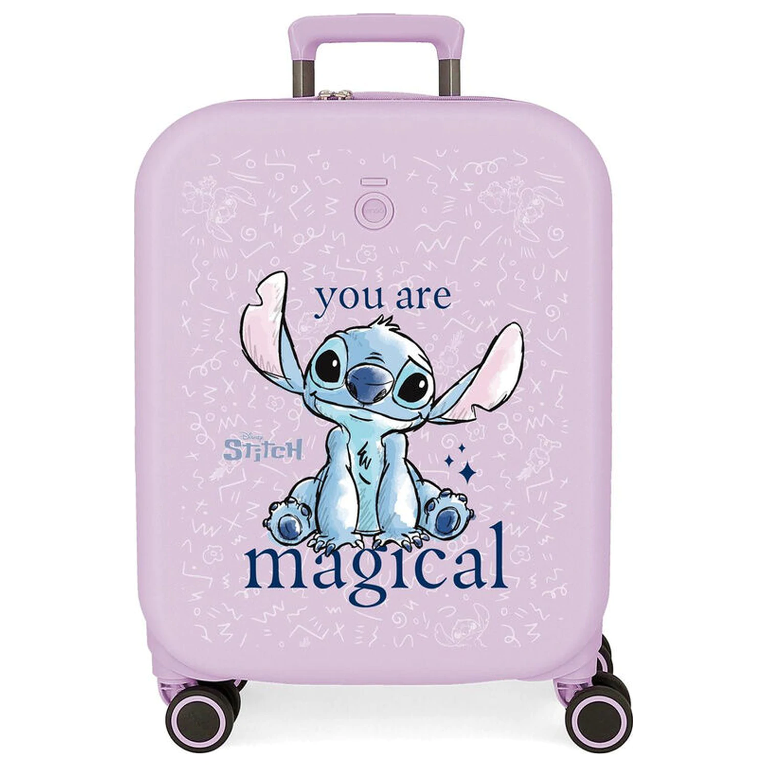 Disney Stitch You Are Magical Erweiterbarer ABS Rollkoffer 55cm Produktfoto