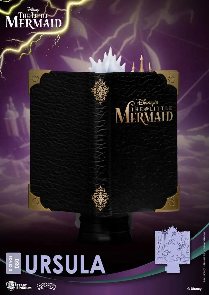 Disney Story Book Series D-Stage PVC Diorama Ursula New Version 15 cm Produktfoto
