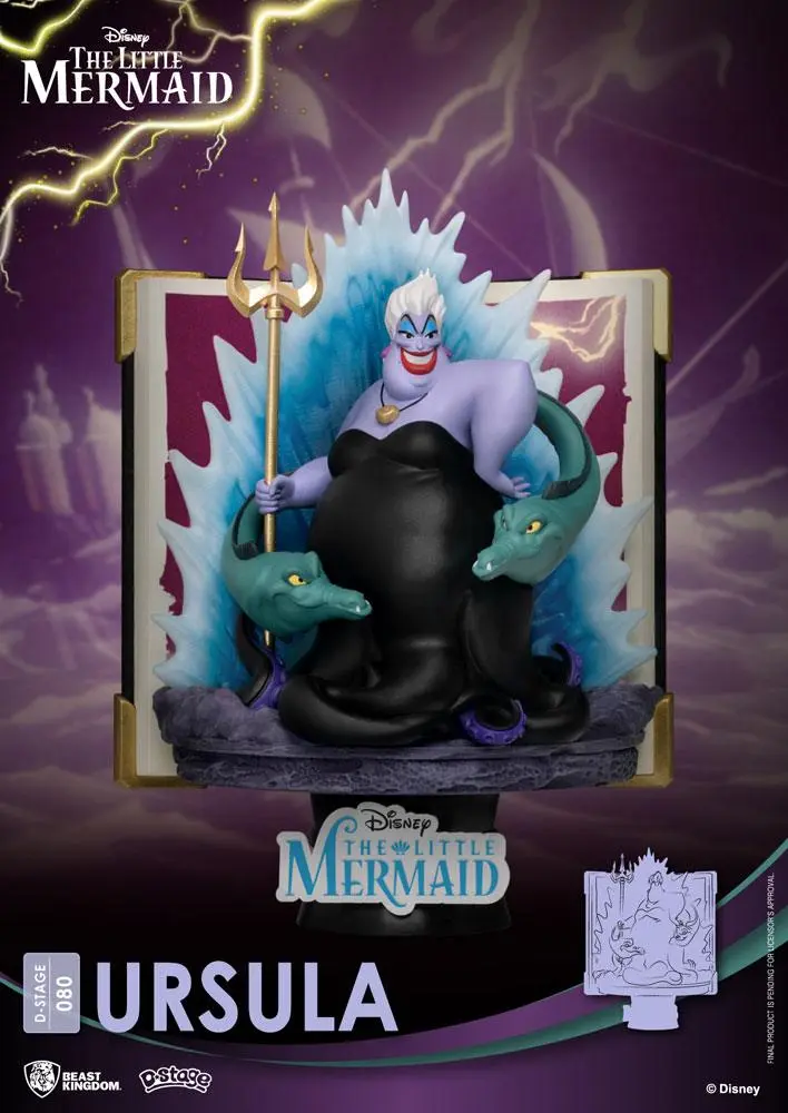 Disney Story Book Series D-Stage PVC Diorama Ursula 15 cm Produktfoto