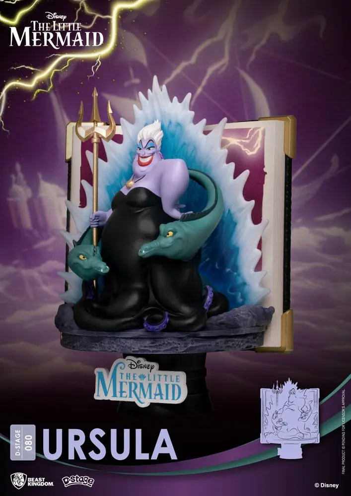 Disney Story Book Series D-Stage PVC Diorama Ursula 15 cm Produktfoto