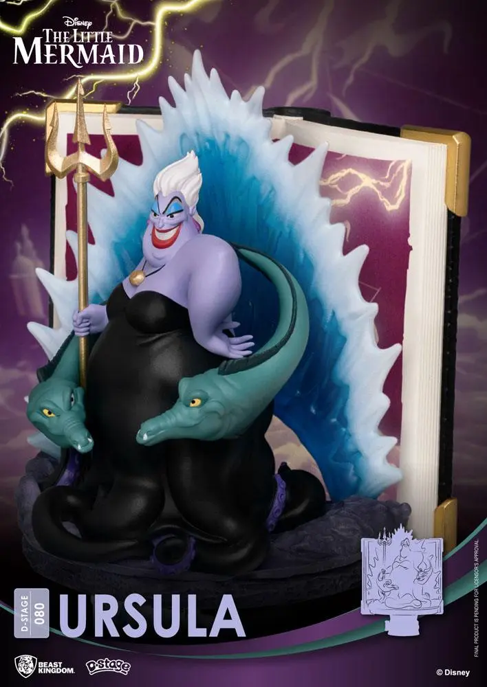 Disney Story Book Series D-Stage PVC Diorama Ursula 15 cm Produktfoto