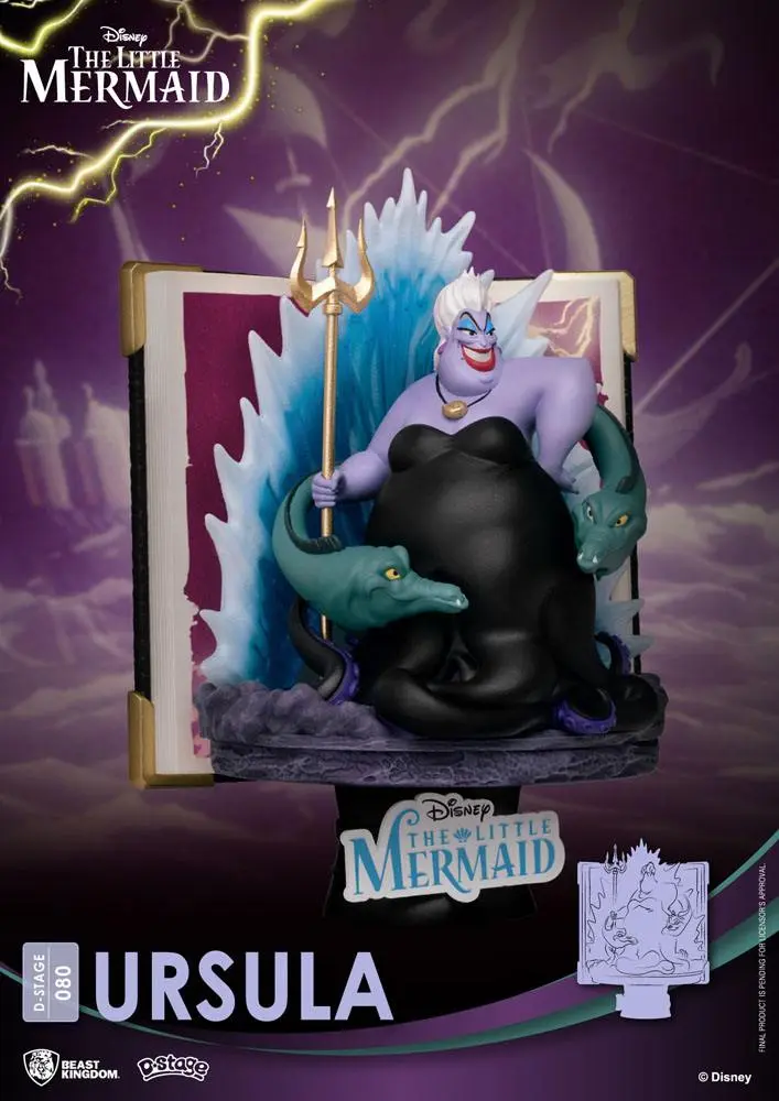 Disney Story Book Series D-Stage PVC Diorama Ursula 15 cm Produktfoto