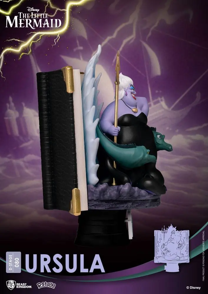 Disney Story Book Series D-Stage PVC Diorama Ursula 15 cm Produktfoto