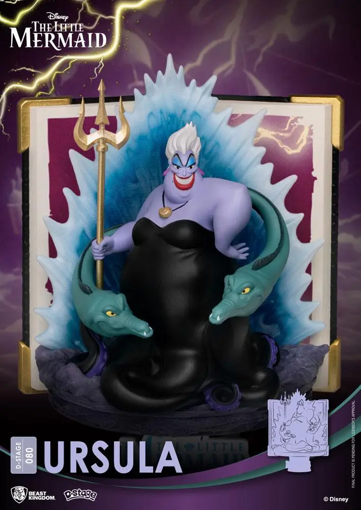 Disney Story Book Series D-Stage PVC Diorama Ursula 15 cm Produktfoto