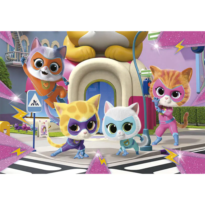 Disney SuperKitties Puzzle 2x20St Produktfoto