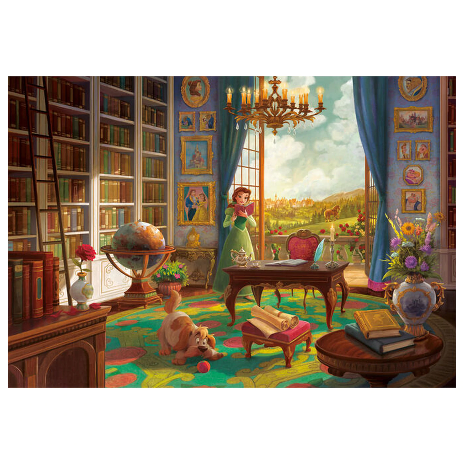 Disney Beauty and the Beast Belle Puzzle 500 Teile Produktfoto