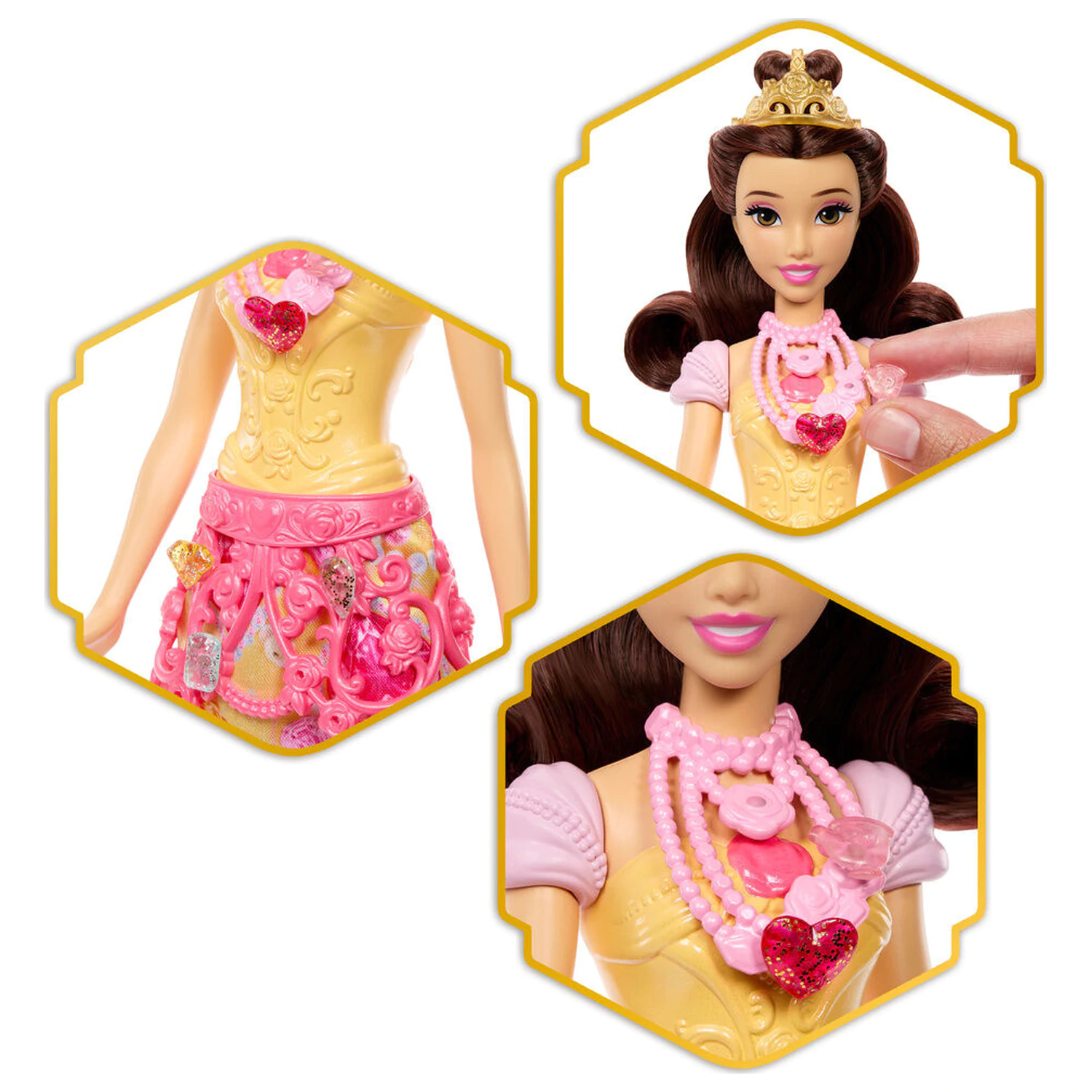 Disney Beauty and the Beast Reveal Belle Puppe Produktfoto
