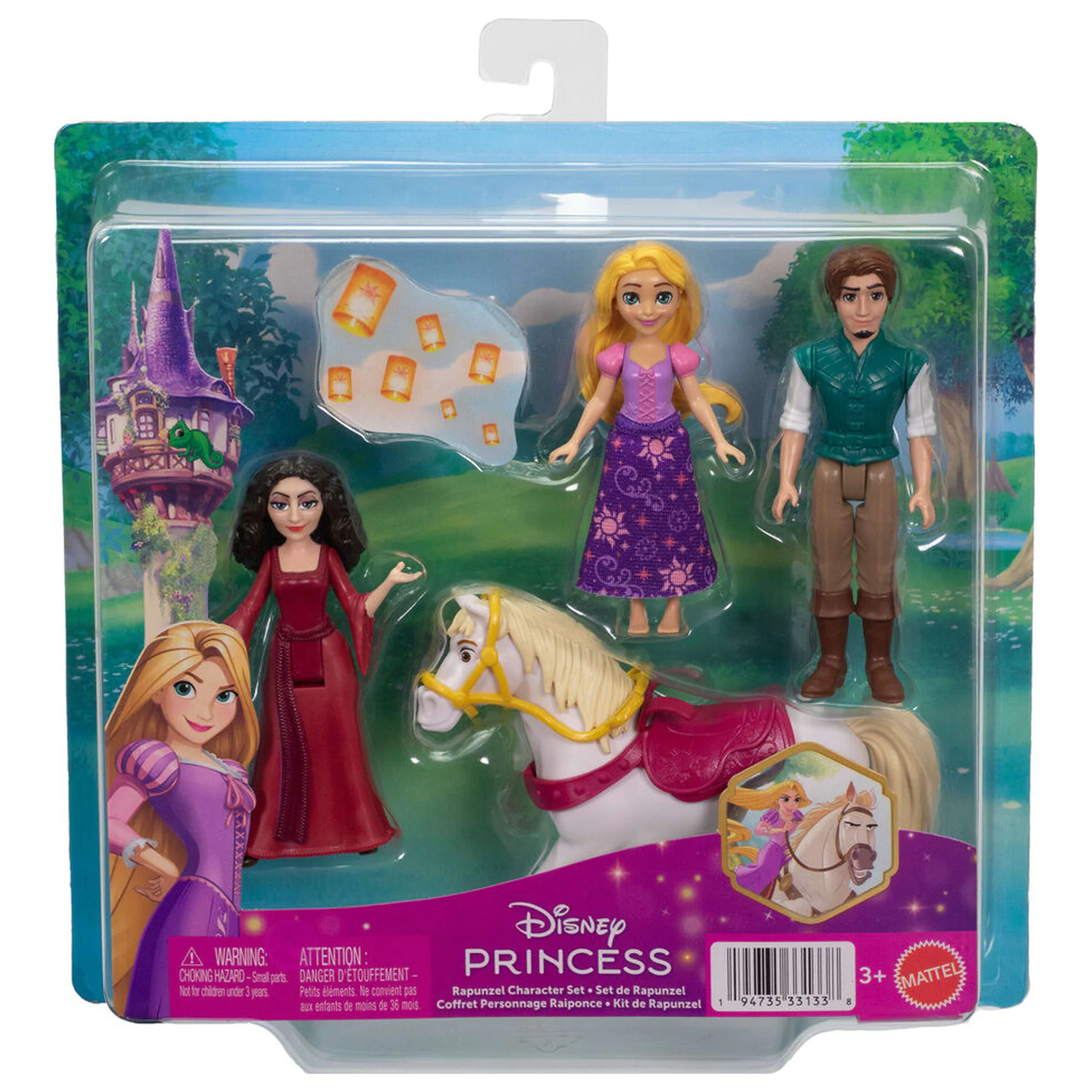 Disney Tangled Rapunzel Pack 4 Figuren Produktfoto
