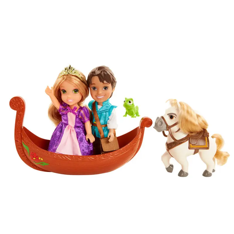 Disney Tangled Rapunzel + Flynn Puppe 15cm Produktfoto