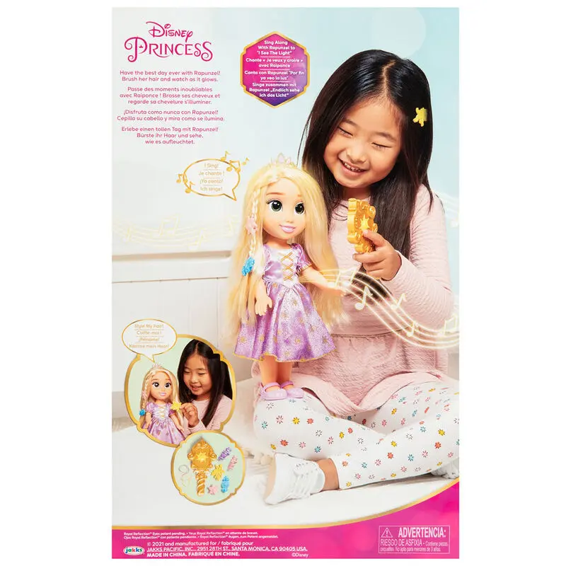 Disney Tangled Rapunzel Musical Puppe 38cm Produktfoto