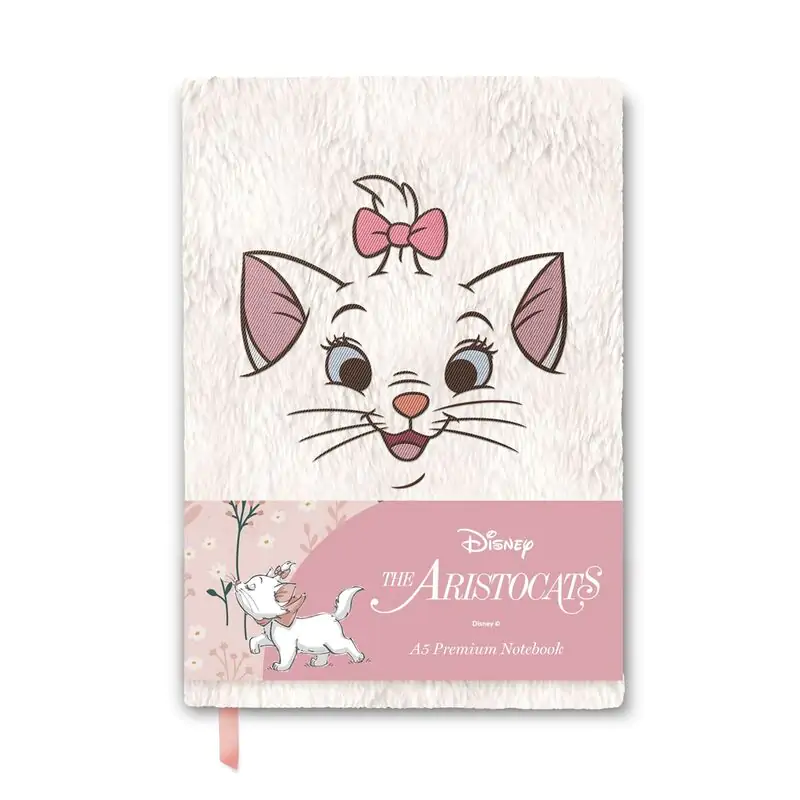 Disney The Aristocats A5 Plüsch Notizbuch termékfotó