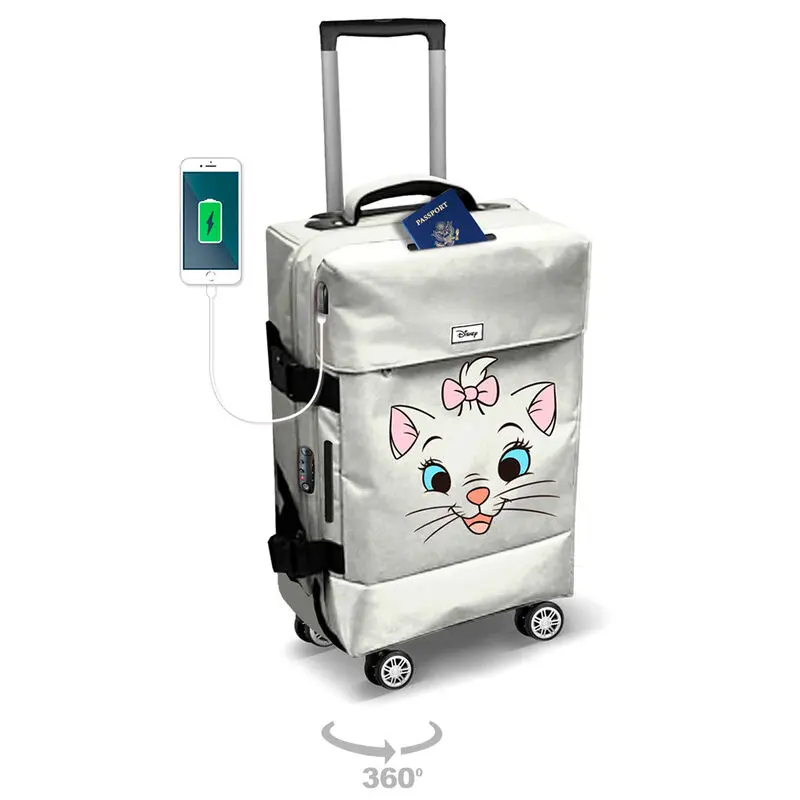 Disney The Aristocats Marie Face Trolley Koffer 55cm Produktfoto
