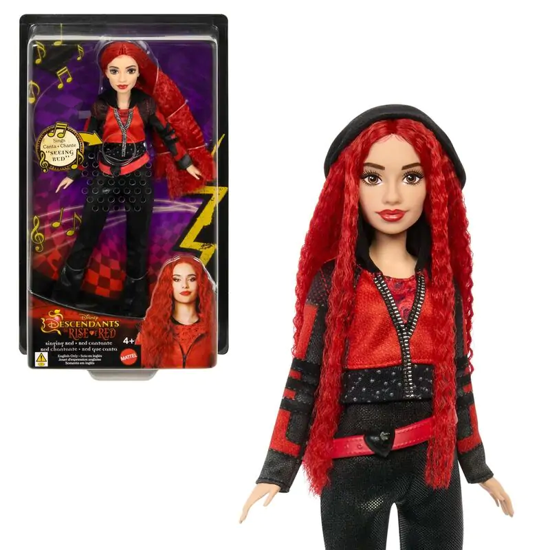 Disney The Descendants 4 Red Singen Puppe Produktfoto