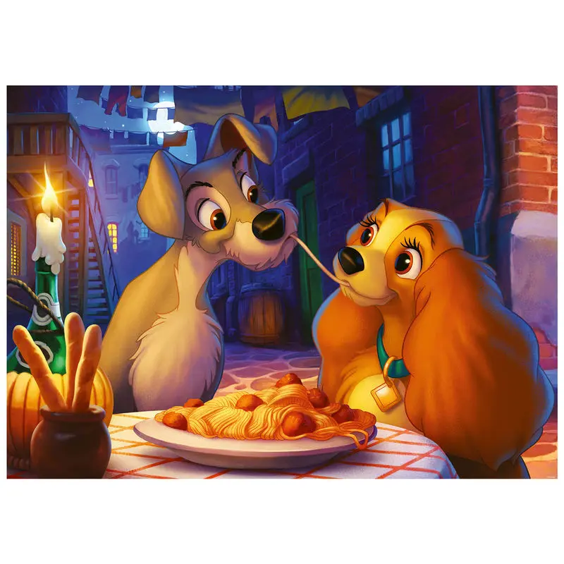 Disney Collector's Edition Puzzle Susi und Strolch (1000 Teile) termékfotó