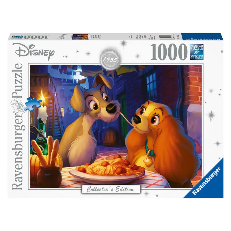 Disney Collector's Edition Puzzle Susi und Strolch (1000 Teile) termékfotó