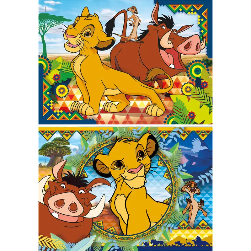 Disney The Lion King Puzzle 2x60 Teile Produktfoto