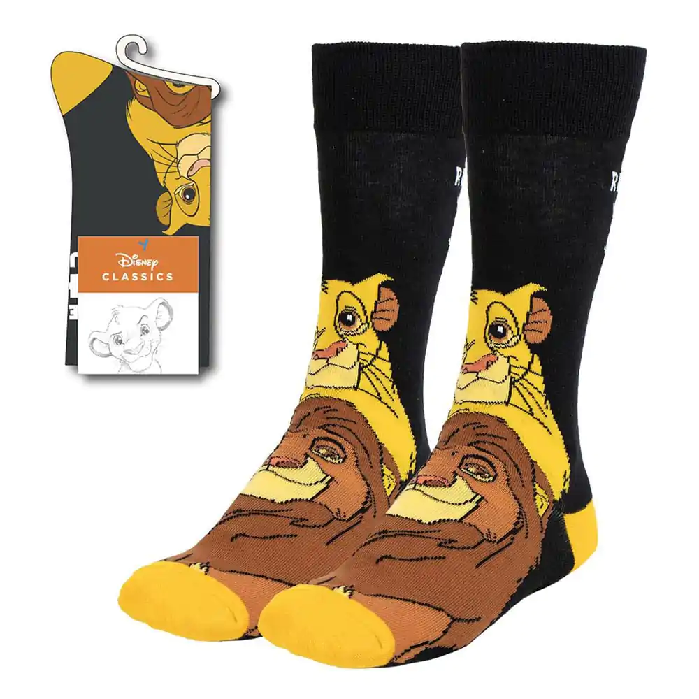 Disney Socken Der König der Löwen Simba &amp; Mufasa 36-43 Produktfoto