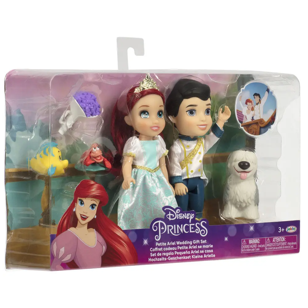 Disney The Little Mermaid Ariel + Eric dolls 15cm Produktfoto