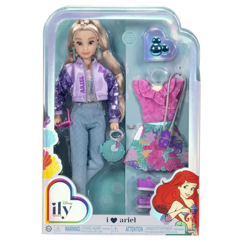 Disney The Little Mermaid Ariel ily 4Ever Fashion Puppe 28cm termékfotó