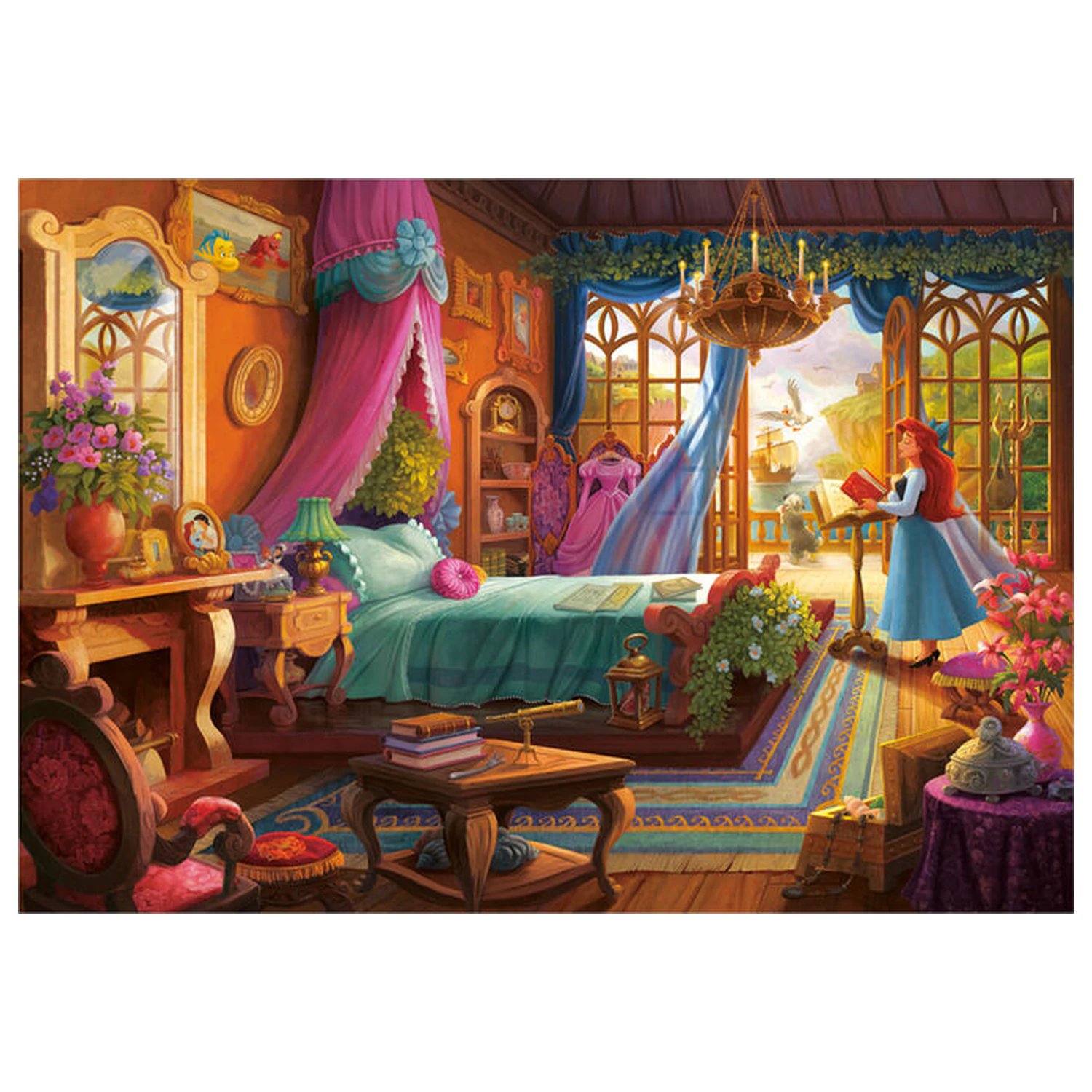 Disney The Little Mermaid Ariel Puzzle 500 Teile Produktfoto