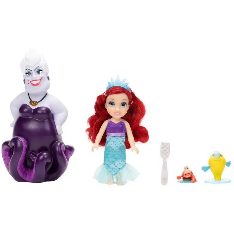 Disney The Little Mermaid Ariel + Ursula doll 15cm Produktfoto