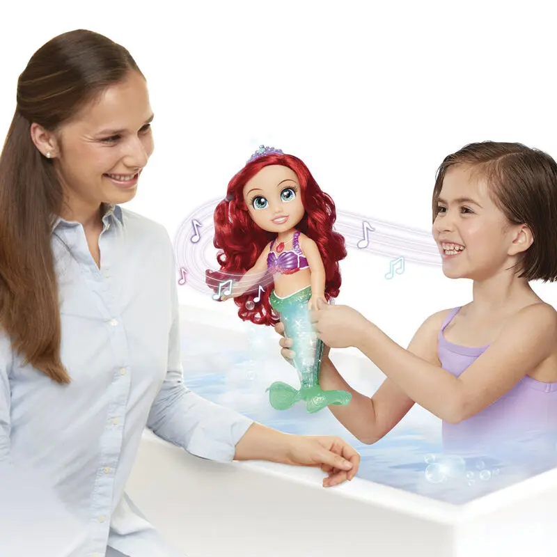 Disney The Little Mermaid Ariel musizieren Puppe 38cm Produktfoto