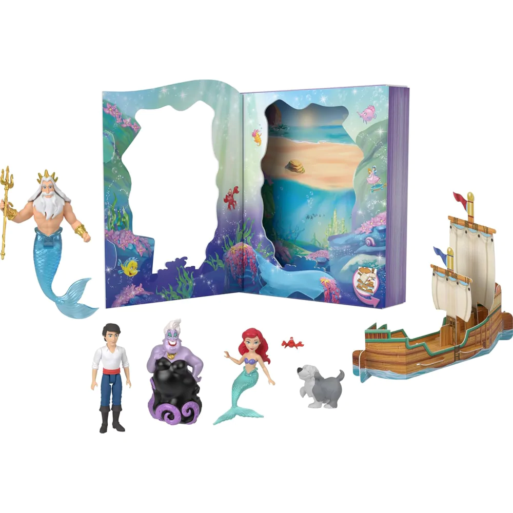 Disney The Little Mermaid Classic Storybook Spielset Produktfoto