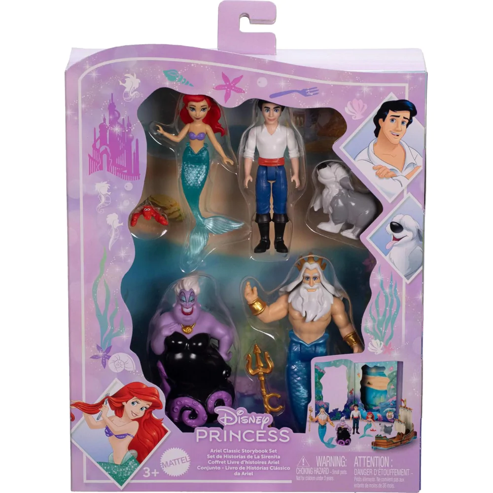 Disney The Little Mermaid Classic Storybook Spielset Produktfoto
