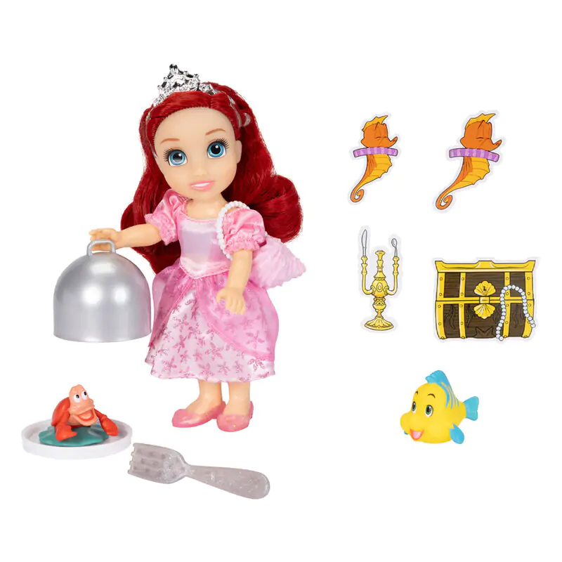 Disney The Little Mermaid Land and Sea Ariel Puppe 15cm termékfotó