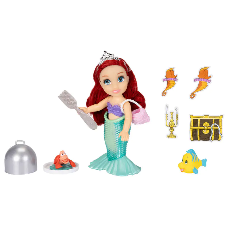 Disney The Little Mermaid Land and Sea Ariel Puppe 15cm termékfotó