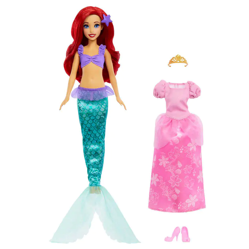 Disney The Little Mermaid - Mermaid to Princess Ariel Puppe Produktfoto